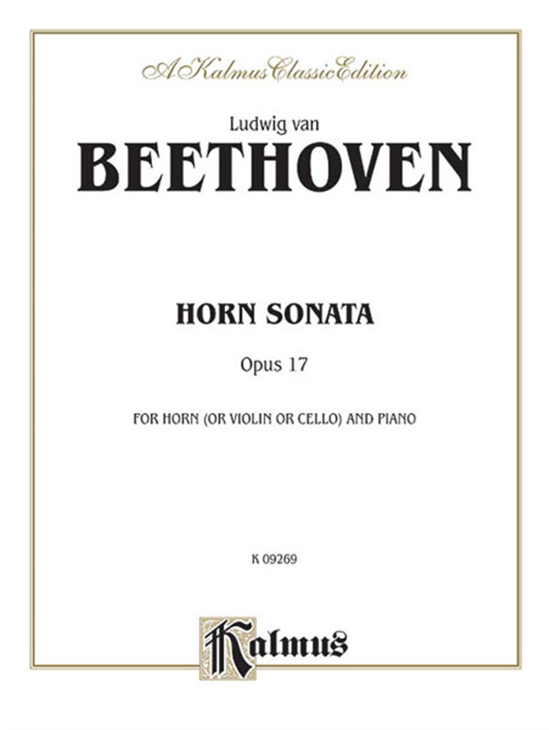 Horn Sonata, Op. 17